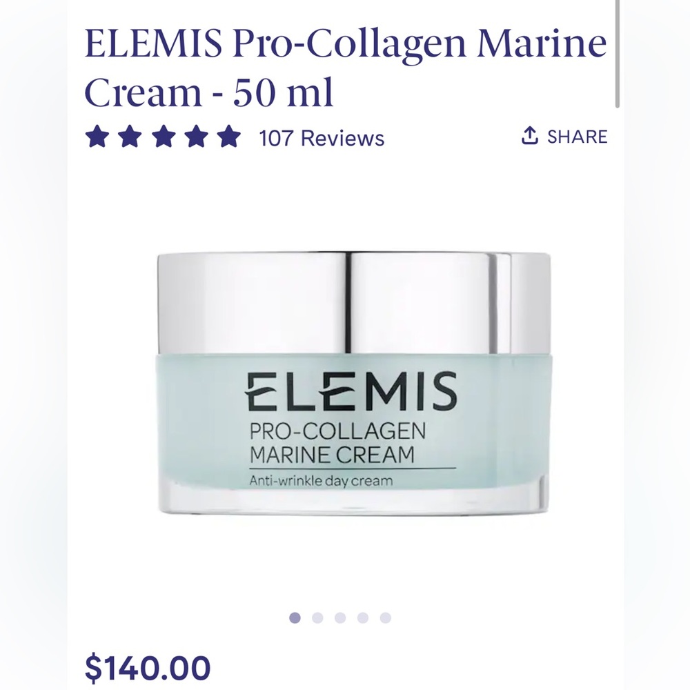 ELEMIS Pro-Collagen Marine Cream brand new❤️